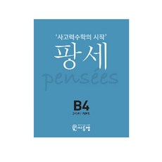 씨투엠 사고력수학의 시작 팡세, 씨투엠에듀, B-4