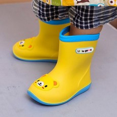 little gems 兒童款 小熊圖案雨靴 kd1010