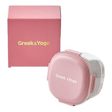 Greek&Yogo 希臘優格製作器 2.6L 粉紅色 1入, 1個, 粉色