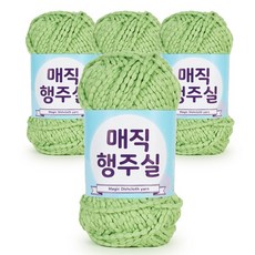 필립섬유 쎄비 매직 행주실 80g x 4p, 29 연한쑥색, 4개