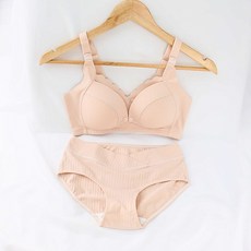 더블유비비 임산부 구름 버튼 클립 라인업 수유 브라 + 팬티 세트 WBI977