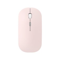 엑토 코튼 블루투스 저소음 무선 마우스 BTM-13, 핑크