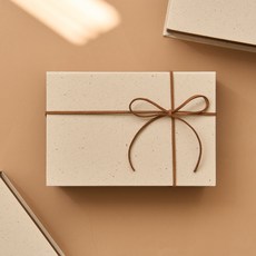 Munid Grace 可可紙製禮物盒, 1個, 混色