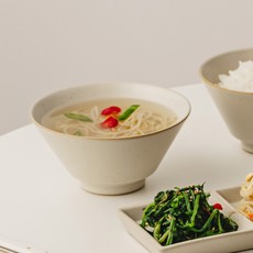 네오플램 국산 피카 도자기 대접, 스톤화이트, 1개
