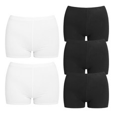 모띠마마 여성용 순면 스판 2부 속바지 5p