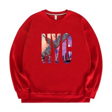 제이비패션 NYC 오버핏 맨투맨