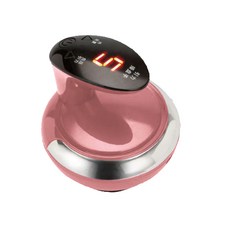 GAARii 無線刮痧儀器，九檔調節液晶顯示，電動吸痧機，拔罐疏通儀，按摩刮痧拔罐多功能，粉色, 1個