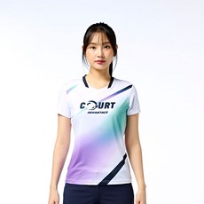 Court Advantage 女款運動機能性全方位短袖圓領Pangy&Co CRT-25S24