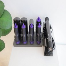ARTEX CORP 與 Artex New Hair Styler 相容的 8 針支架, 黑紫色, 1個