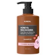 쿤달 BT21 네이처 샴푸 체리블라썸향, 1개, 500ml