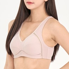 슈라네 여성용 면 패드 노와이어 망사 브라 255
