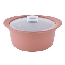 Firgi 嬰兒副食品矽膠多功能蒸鍋 1.2L 乾燥玫瑰, 1個, 多功能蒸鍋 1200ml