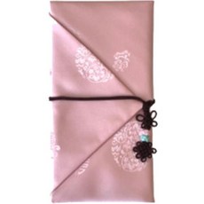 Le Mie 高級織錦絲綢禮金/零用錢信封 粉紅色 1入, 1個, 粉色