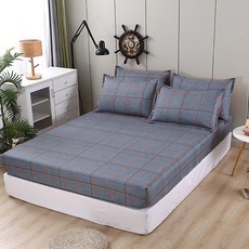 다채로운 패턴의 인테리어업 매트리스 커버 침대시트