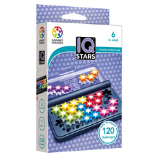 SMART GAMES IQ 星星大挑戰, 空間邏輯思維訓練, 120個挑戰關卡, 益智玩具, 1組