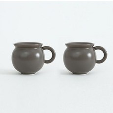 에라토 마랑 머그컵 330ml, 코코아, 2개 코코아, 2개