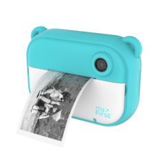 마이퍼스트 어린이 프린트 카메라 인스타 블루 + SD카드 32GB, MFC-21, 1개
