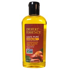 DESERT ESSENCE 100%純荷荷芭油, 118ml, 頭髮/皮膚/頭皮適用, 1瓶