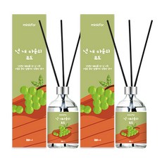미니도르 과일향 디퓨저 100ml x 2p, 넌 내마음의 포도 청포도향