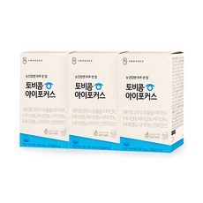 토비콤 안국약품 아이포커스 영양제, 30정, 3개