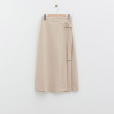 로엠 롱 플리츠 스커트