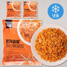 아임닭 닭가슴살 김치 볶음밥 (냉동), 200g, 3개 - 루솔볶음밥