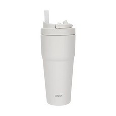 WOKY 沃廚 台灣公司貨 渾圓杯 鈦陶瓷, 橡白色, 750ml, 1個