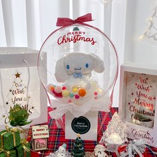LOVELY FARM Merry Christmas角色玩偶氣球+壓克力樹+購物袋組 Care Bears, 大耳狗喜拿