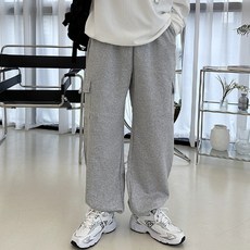 남성용 말렌 카고 시보리 트레이닝 팬츠