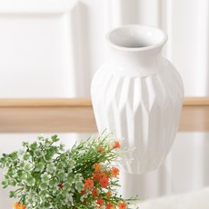 花朵樹褶皺水平花瓶 小 8*13cm, 單品