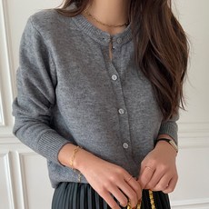 회색가디건 TOP01