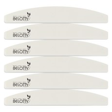 벨로티 양면 샌딩파일 #100/180, 화이트, 6개