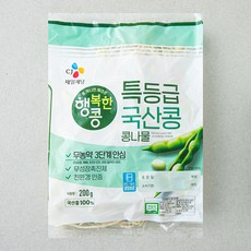 행복한콩 무농약 인증 특등급 국산콩 콩나물, 200g, 1개