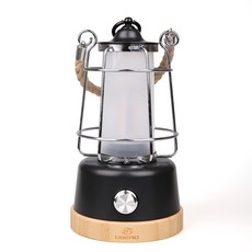 Libero 글래리 LED 감성 랜턴, 블랙, 1개