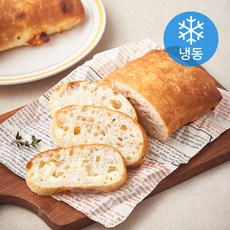 프레시오늘 저온숙성 소프트 수제 치즈 치아바타 (냉동), 150g, 1개 150g, 1개