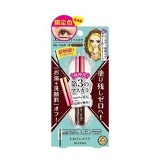 KISSME 奇士美 heroine make 花漾美姬 細睫控360°零死角睫毛膏, 抗水 抗皮脂 防摩擦 不暈染, 3.9mm極細刷頭, 添加睫毛美容液成分, 02 玫瑰棕, 1支