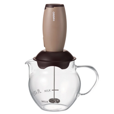 HARIO 電動奶泡器組, 棕色, 245g, 1入
