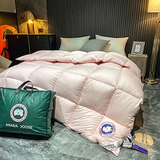 반질반질 폭신하고 따뜻한 네모 자수 차렵이불