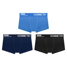 TRY 男孩童平口內褲3件組