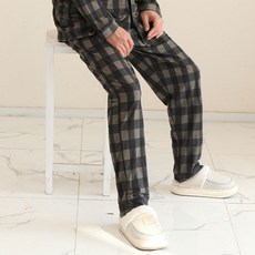 남성용 트로이 파자마 바지