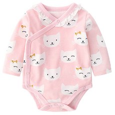 아동용 고양이와 돌고래 신생아 바디슈트 고양이
