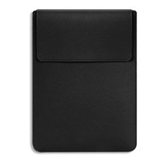 디지털케미 슬림핏 가죽 노트북 파우치 DCP-M, 블랙