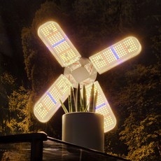 식물전파사 LED 식물 폴드등 40W, 주백색, 1개