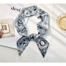 엘로시 헤어밴드 미니 스카프