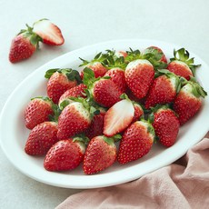 드림팜 홍희딸기 중과, 1개, 500g