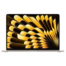 Apple 2025 맥북 에어 15 M4, 스타라이트, M4 10코어, 10코어 GPU, 16GB, 512GB, 영문