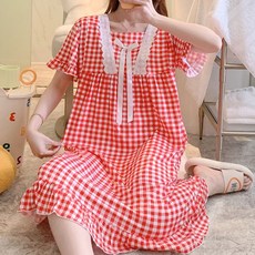 알럽홈 임부용 수유 원피스 잠옷