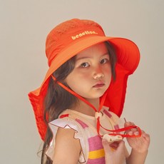 UNITED COLORS OF BENETTON. KIDS 兒童款涼爽波浪翻蓋帽