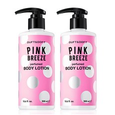 더프트앤도프트 퍼퓸드 바디로션 핑크 브리즈, 300ml, 2개