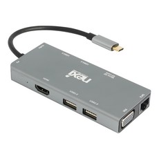넥시 USB3.1 C타입 11 in 1 멀티 도킹스테이션 NX-U31M11 NX1121